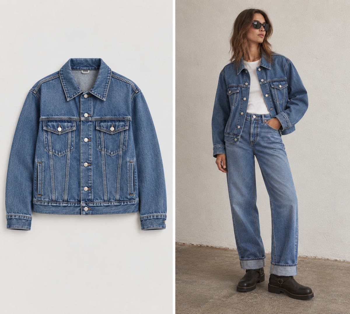Mercer Denim Jacket - Mid Wash