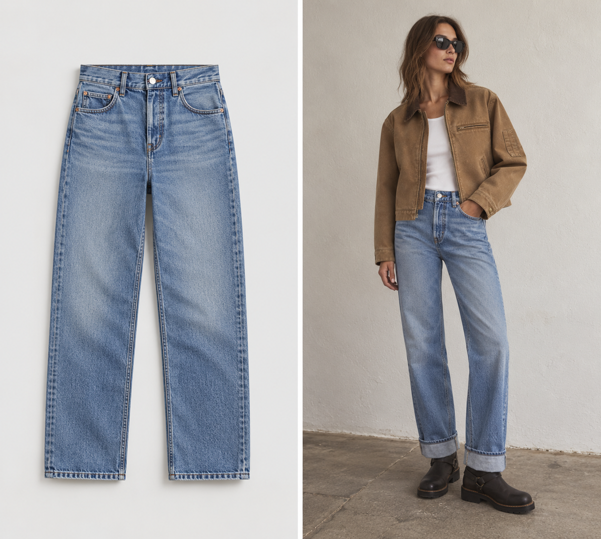 Mercer Denim Jeans - Mid Wash