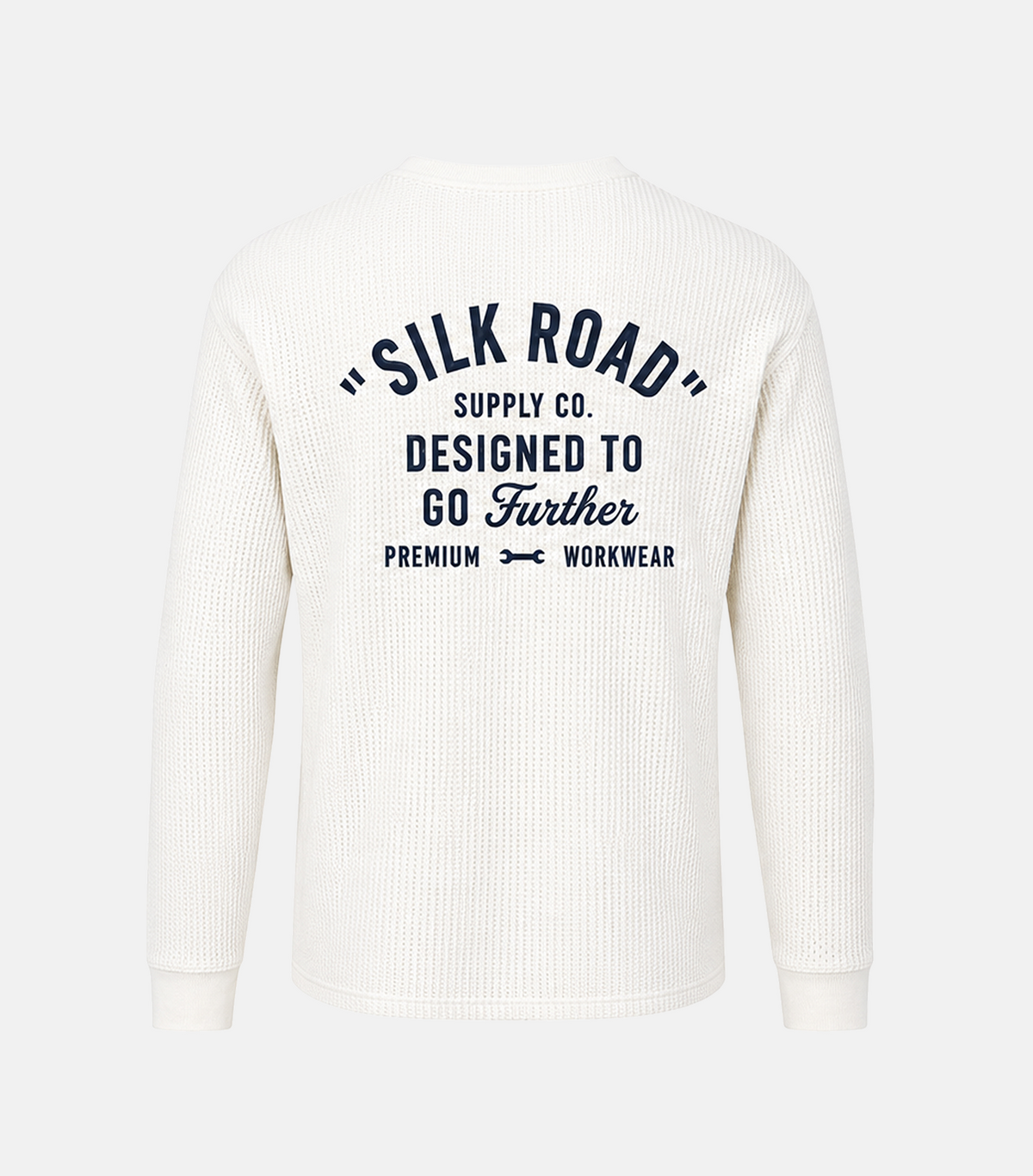Workshop Henley - White/Navy