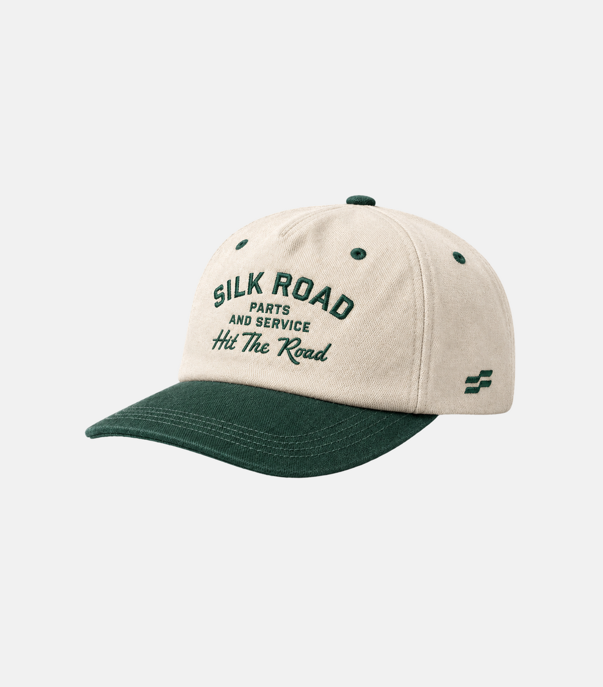 Hit The Road Cap - Green/White