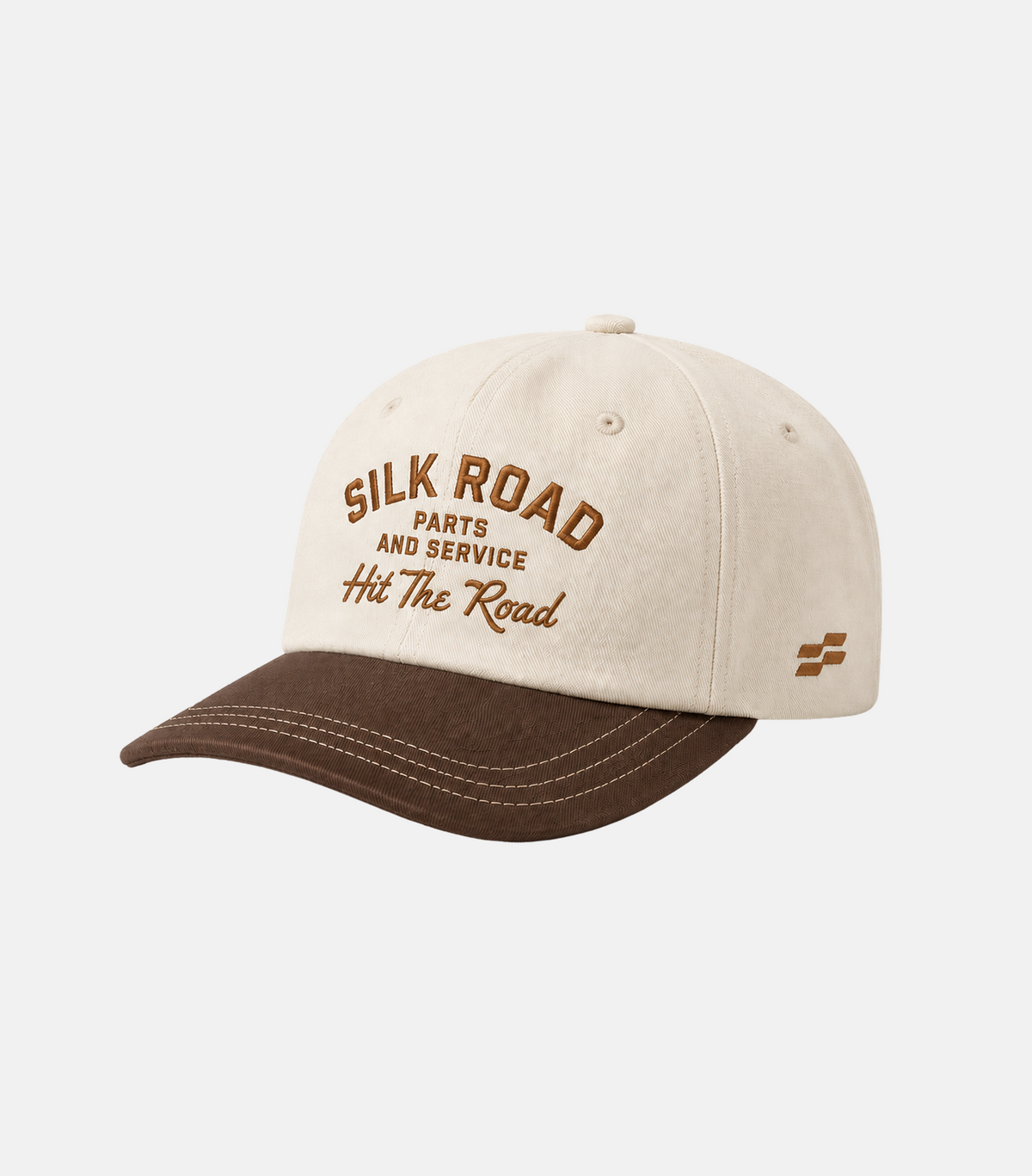 Hit The Road Cap - Brown/Beige